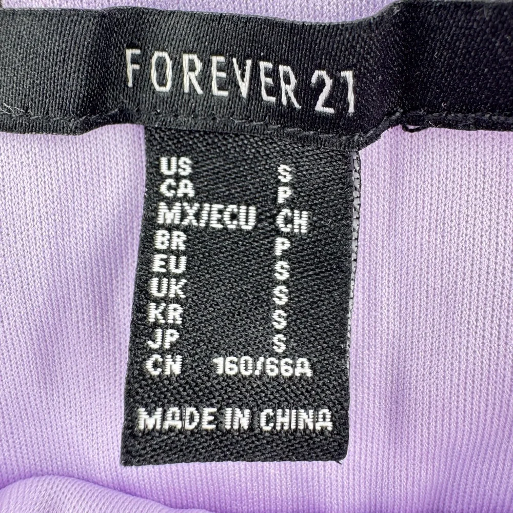 Y2K Forever 21 Purple Iridescent Sequin Skirt - Picture 4 of 5